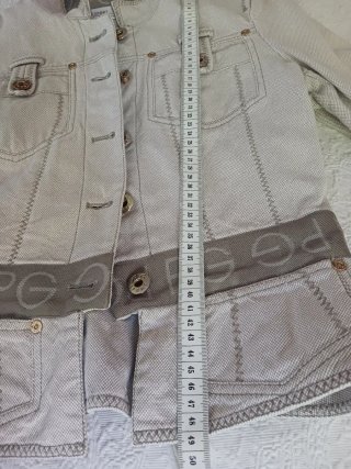 Cazadora Purificación García Beige T36
