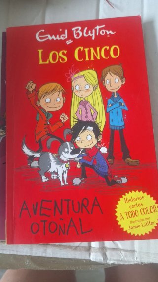 Pack 5 libros de Los 5 de Enid Blyton
