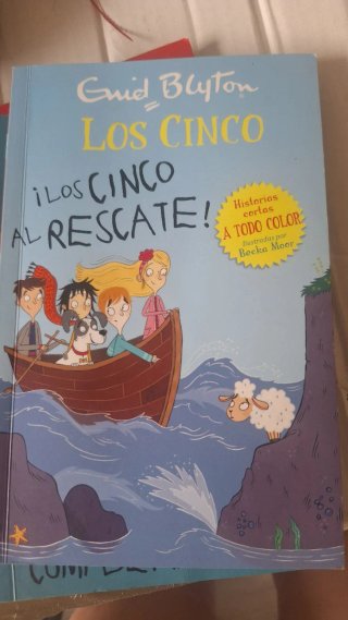Pack 5 libros de Los 5 de Enid Blyton