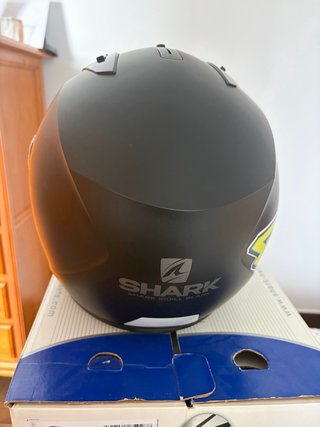 Casco Shark Negro Mate