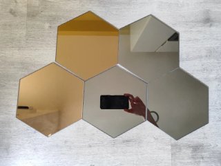 Espejos hexagonales pegar · Ikea · Hogar (nuevos)