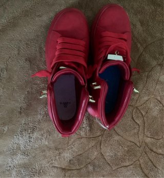 Sneakers Alexander McQueen Rosse