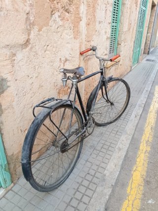 Bicicleta Clásica Negra