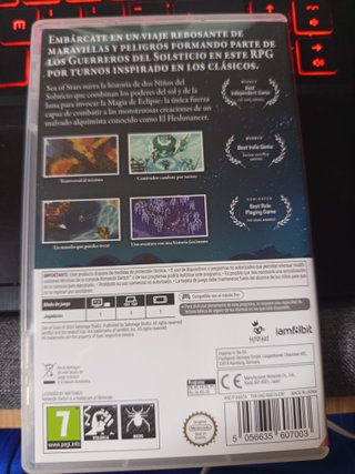 Sea of Stars Nintendo Switch RPG