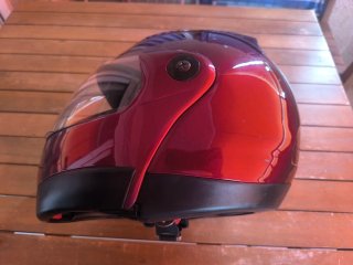 Casco modular Mitaka burdeos