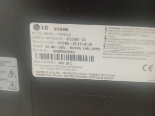 TV LG 40 Negra