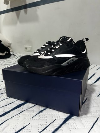 Zapatillas Dior Negras Reflectantes
