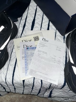Zapatillas Dior Negras Reflectantes
