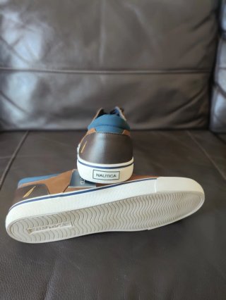 Zapatos Nautica Marrones y Azules