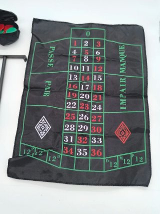 Mini Juego Ruleta Casino Portátil Completo