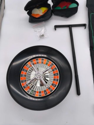 Mini Juego Ruleta Casino Portátil Completo
