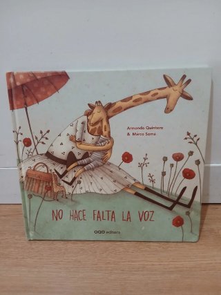 Libro infantil No hace falta la voz