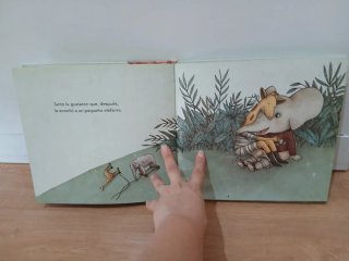 Libro infantil No hace falta la voz