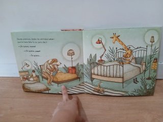 Libro infantil No hace falta la voz