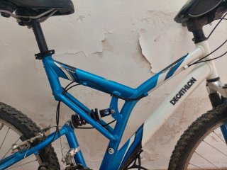 Bicicleta doble suspensión, ruedas 26