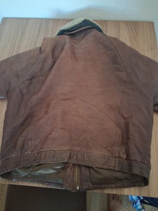 Cazadora Cuero Jerson El Corte Inglés 80s