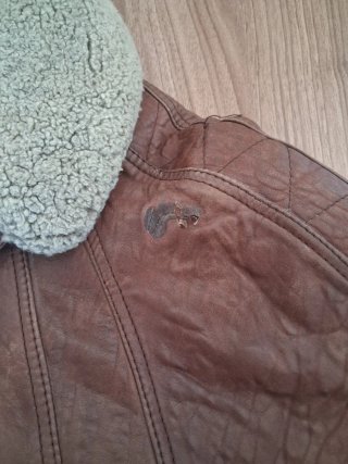 Cazadora Cuero Jerson El Corte Inglés 80s