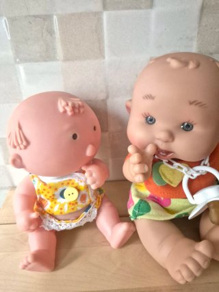 2 Bebés Pelones Juguetes
