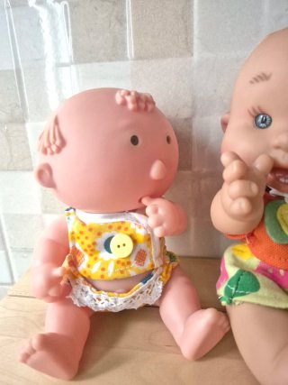 2 Bebés Pelones Juguetes