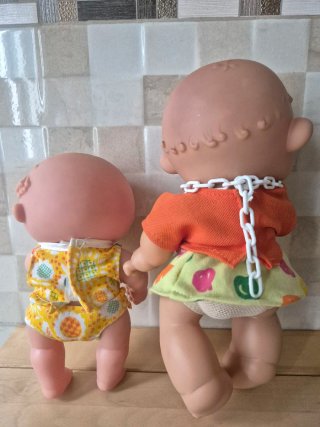 2 Bebés Pelones Juguetes