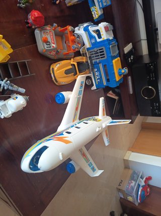 Pin y Pon Estación de Policía y Avión