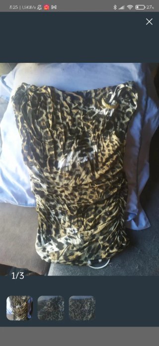 Top Roberto Cavalli Animal Print