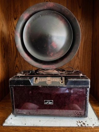 Radio Philips Md 2511   y altavoz año 1928