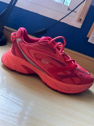 Zapatillas Lacoste Rojas talla 44