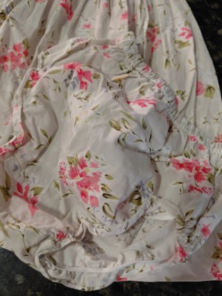 Vestido floral con braguita