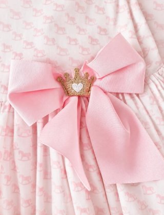 Vestido Lolittos rosa con lazo