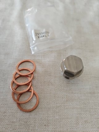 Tornillo carter M16x1,5 + arandelas