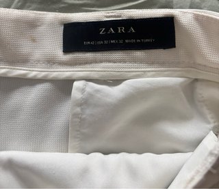 Bermuda Zara Uomo Tg. 42 Panna