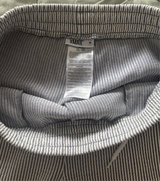 Bermuda uomo righe grigio M