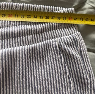 Bermuda uomo righe grigio M
