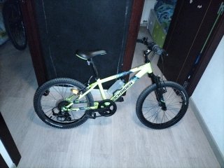 Bicicleta Montaña Infantil Verde
