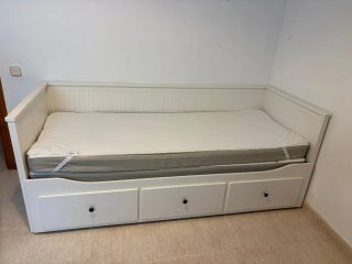 Cama Diván Blanca Ikea Hemnes