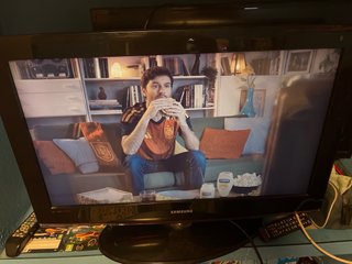 Televisión Samsung Negra