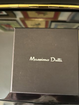Pulsera Cuero Trenzado Massimo Dutti