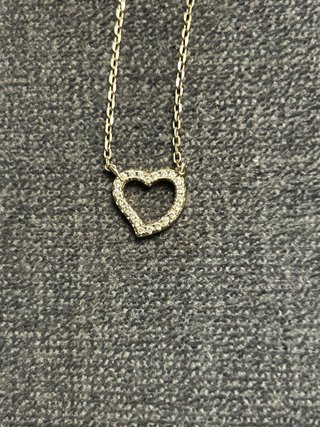 Colgante y pendientes de plata, chapado en Oro