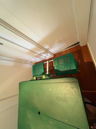Mesa plegable camping verde