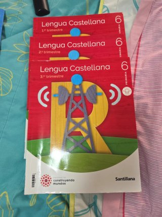 Lengua Castellana, 6 Primaria, Mochila ligera, ...