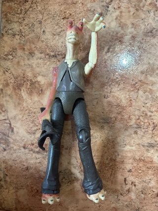 Pack Star Wars: Figura Jar Jar Binks y Halcón Mile