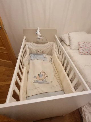 Cuna de bebé completa