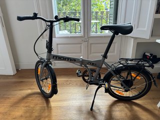 Bicicleta Moma Fold 20 Gris