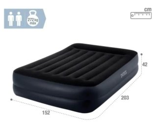 Colchón Hinchable Doble, Intex