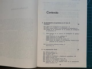 Métodos y modelos de investigación de operaciones