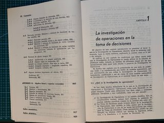 Métodos y modelos de investigación de operaciones