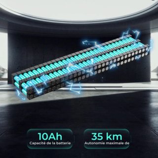 Patinete Eléctrico i9 Max Negro