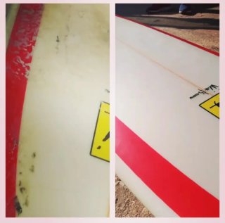 Reparación de tablas de surf