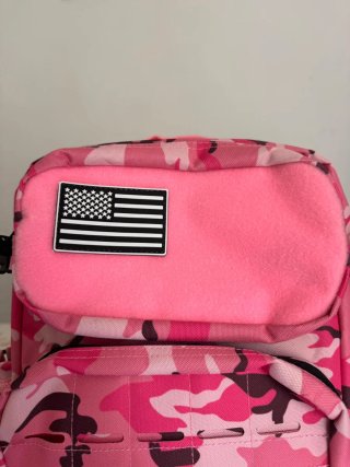 Mochila Táctica 25L Camuflaje Rosa